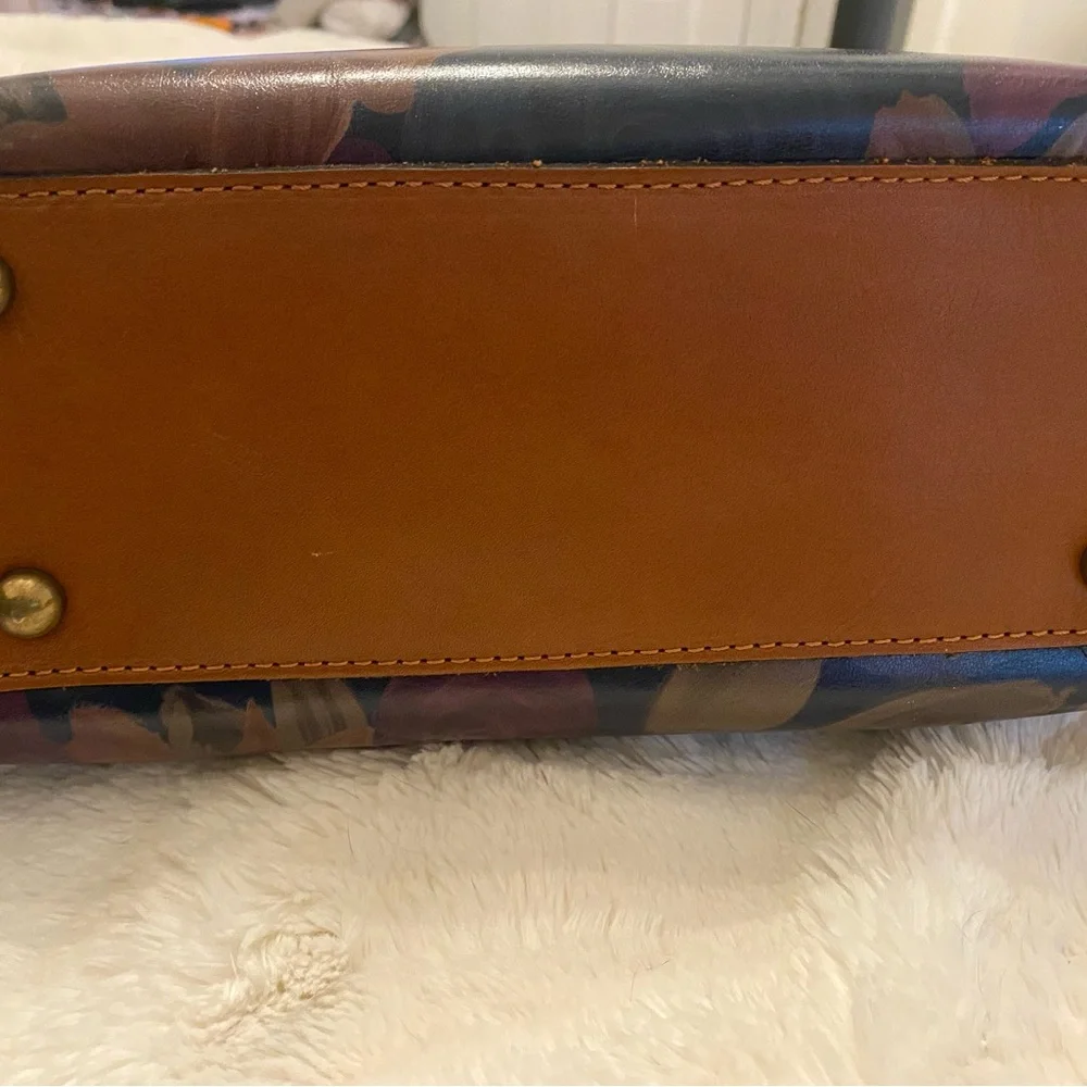 Patricia Nash Chauny Satchel purse UEC Peruvian painting collection - Picture 10 of 15
